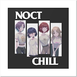 Idolmaster shiny colors - noct chill Posters and Art